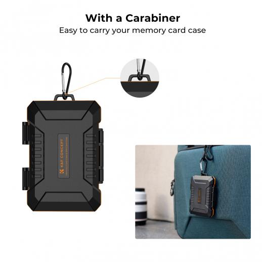Adaptateur Carte SD Portable 4 en 1 TF Carte Memoire - K&F Concept