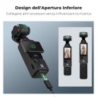 K&F Concept Cover in Silicone per DJI OSMO Pocket 3, Set con Custodia Protettiva, Pellicola per Lente, Pellicola per Schermo, Copertura Antiurto e Antipolvere, Accessori