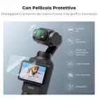 K&F Concept Cover in Silicone per DJI OSMO Pocket 3, Set con Custodia Protettiva, Pellicola per Lente, Pellicola per Schermo, Copertura Antiurto e Antipolvere, Accessori