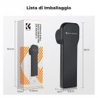 K&F Concept Custodia Protettiva per DJI Osmo Pocket 3 Gimbal, Custodia Antigraffio Portatile, Accessori per Proteggere Pocket 3 Gimbal Dagli Urti