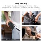 K&F Concept Gimbal beskyttelsesdeksel kompatibel med DJI Osmo Pocket 3 Creator Combo, bærbart hardt etui med mykt fôr, Pocket 3 tilbehør