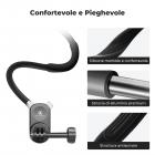 K&F Concept Supporto magnetico da collo per telecamera d'azione