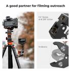 6-calowe ramię Magic Arm z super zaciskiem, zestaw zacisków Magic Arm ze śrubą z gwintem 1/4" i 3/8", przegubowe ramię cierne z mocowaniem zacisku Cold Shoe do monitora, oświetlenia LED, kamery internetowej, kamery sportowej
