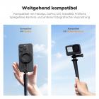 K&F Concept MS35 Flexible magnetische Handyhalterung, Selfie Stick mit Fernbedienung, Halterung für Smartphone/Action Kamera, DJI OSMO Pocket 3/Action 5 Pro/4/3, GoPro Hero 13/12/11, Insta360 X5/4
