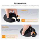 K&F Concept 6" Saugnapf-Kamerahalterung mit Magic Arm