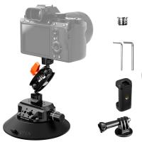 K&F Concept Supporto a ventosa per fotocamera da 6 pollici con braccio magico K&F Concept Supporto a ventosa per fotocamera da 6 pollici con braccio magico