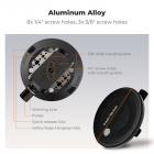 K&F Concept 6" sugekoppkamerafeste med magisk arm