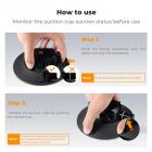 K&F Concept 6" sugekoppkamerafeste med magisk arm