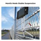 K&F CONCEPT Magnetiskt Telefonstativ, 23N Starkt Magnetiskt Ministativ Aluminiumlegering Fickselfiepinne, Magsäker Telefonhållare Kompatibel med iPhone 17 16 15 14 13 12-serien (Silver)