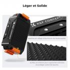 Support adaptateur magnétique à dégagement rapide pour DJI Osmo Action 5 Pro, avec trou de vis 1/4/connexion d'adaptateur, extension de support en alliage d'aluminium pour accessoires Osmo Action 4/Action 3