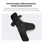 K&F Concept Action Kamera Motorrad Dirt Bike Helm Kinnriemenhalterung, Motorrad Helmhalterung Befestigungsvorrichtung für DJI Osmo 360 GoPro Hero 13/12/11 DJI Osmo Action 5Pro/4/3 Insta360 X5/X4/X3