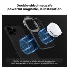 K&F Concept 6,7-tommers magnetisk linsefilteradapter kompatibel med iPhone og 67 mm gjengede filtre, kompatibel med 16/15/14/13/12 Pro Max, 16/15/14 Plus (filter ikke inkludert)