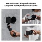 K&F Concept 6,1-tommers magnetisk linsefilteradapter kompatibel med iPhone og 67 mm gjengede filtre, kompatibel med 16/15/14/13/12, 16/15/14/13/12 Pro (filter ikke inkludert)