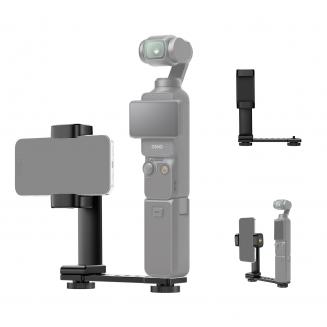 DJI Osmo Pocket 3 için Telefon Tutucu, Tripod ve Uzatma Çubuğu ile Kullanılabilen 1/4" Diş Delikli Cep Telefonu Montaj Genişletme Aksesuarları DJI Osmo Pocket 3 için Telefon Tutucu, Tripod ve Uzatma Çubuğu ile Kullanılabilen 1/4" Diş Delikli Cep Telefonu Montaj Genişletme Aksesuarları