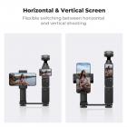 DJI Osmo Pocket 3 için Telefon Tutucu, Tripod ve Uzatma Çubuğu ile Kullanılabilen 1/4" Diş Delikli Cep Telefonu Montaj Genişletme Aksesuarları