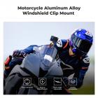 K&F Concept frontrutefesteklemme for GoPro Hero 13 12 11 10 9, motorsykkel actionkamerafeste for DJI Osmo Action 5 4 3 for Insta360 X5 X4 Ace Pro motorsykkeltilbehør