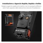 K&F Concept 2Pack Supporto Adattatore a Sgancio Rapido per DJI Osmo Pocket 3 Create Combo, Supporto per Treppiede con Standard Arca-Swiss, con Foro per Vite 1/4/dito Pieghevole