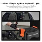 K&F Concept 2Pack Supporto Adattatore a Sgancio Rapido per DJI Osmo Pocket 3 Create Combo, Supporto per Treppiede con Standard Arca-Swiss, con Foro per Vite 1/4/dito Pieghevole