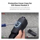 Custodia protettiva K&F Concept per accessori DJI Osmo Pocket 3, cappuccio protettivo rigido che contiene 2 filtri CPL/ND/VND/Black Mist per DJI Osmo Pocket 3 Creator Combo