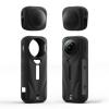 Custodia protettiva K&F Concept per Insta-360 X5, morbida copertura protettiva antiurto per obiettivo in silicone, impermeabile, antigraffio, vestibilità sottile, leggera