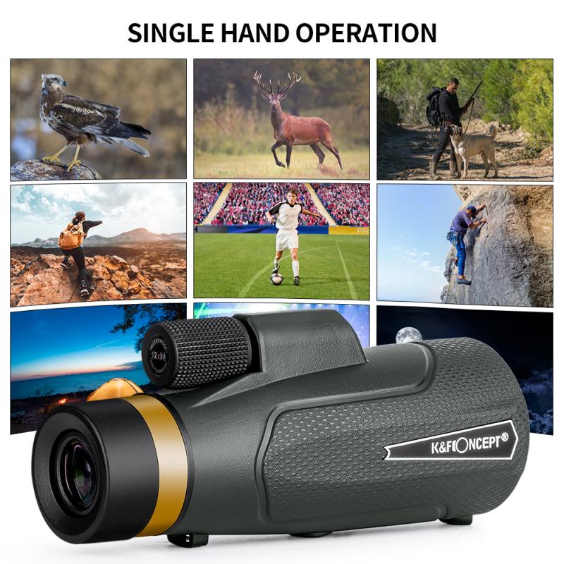 Auction websites where individuals sell new or used monoculars.