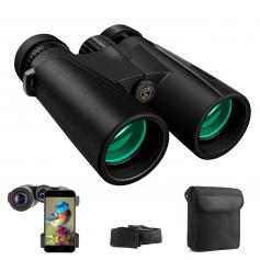 12x42 HD Binoculars for Adults -Lightweight Waterproof Binoculars for Bird Watching Hunting stargazing Hiking Sports