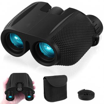 K&F Concept 10x25 Compact Binoculars for Bird Watching, Theater and Concerts, Hunting and Sport Games