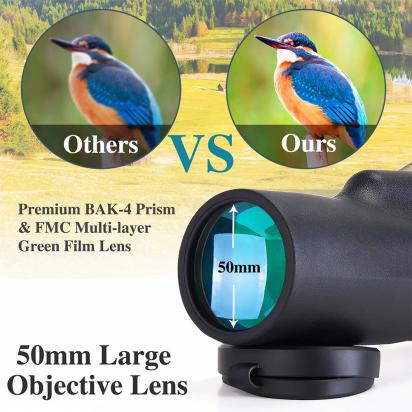 How To Make A Monocular Zoom Furter ?