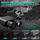 NV2000 Night Vision -kiikarit, digitaaliset infrapuna-yönäkölasit 4 tuuman suurella näytöllä, 1080P kuva ja video, katselukenttä jopa 1640 jalkaa/500 m 100 % pimeydessä, metsästykseen ja valvontaan