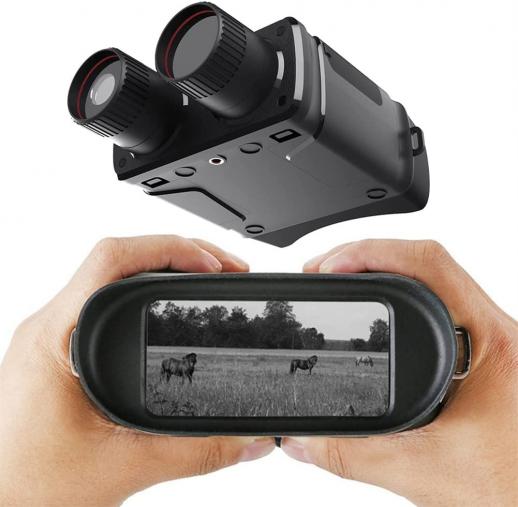 Jumelles de vision nocturne numériques R6, lunettes de vision nocturne  infrarouge Full HD 1080p photo et vidéo pour l'observation de jour et de nuit  pour la chasse, le camping, la surveillance 