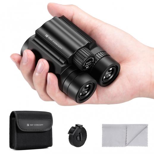 K&F Concept 8x21 Binoculars High Definition BAK-4 Prism IP65 Waterproof, Black