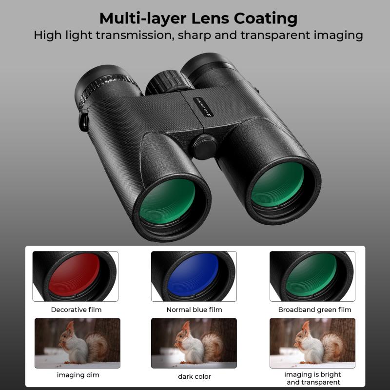 Objective lens diameter of 25mm in binoculars