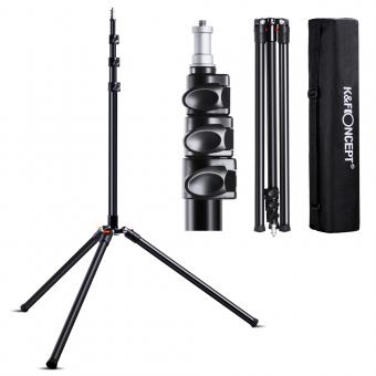Heavy Duty Light Stand, Adjustable Height with Maximum 220cm/86.6