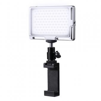 K&F Concept Video Light 96 Silber Videolicht