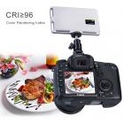 Светодиодный видео свет для камеры 96 Светодиод PanColor 3000K-6500K Яркость с возможностью затемнения для Vlog Fill Lighting для прямой трансляции YouTubeel CRI 96 Megnetic Bi-