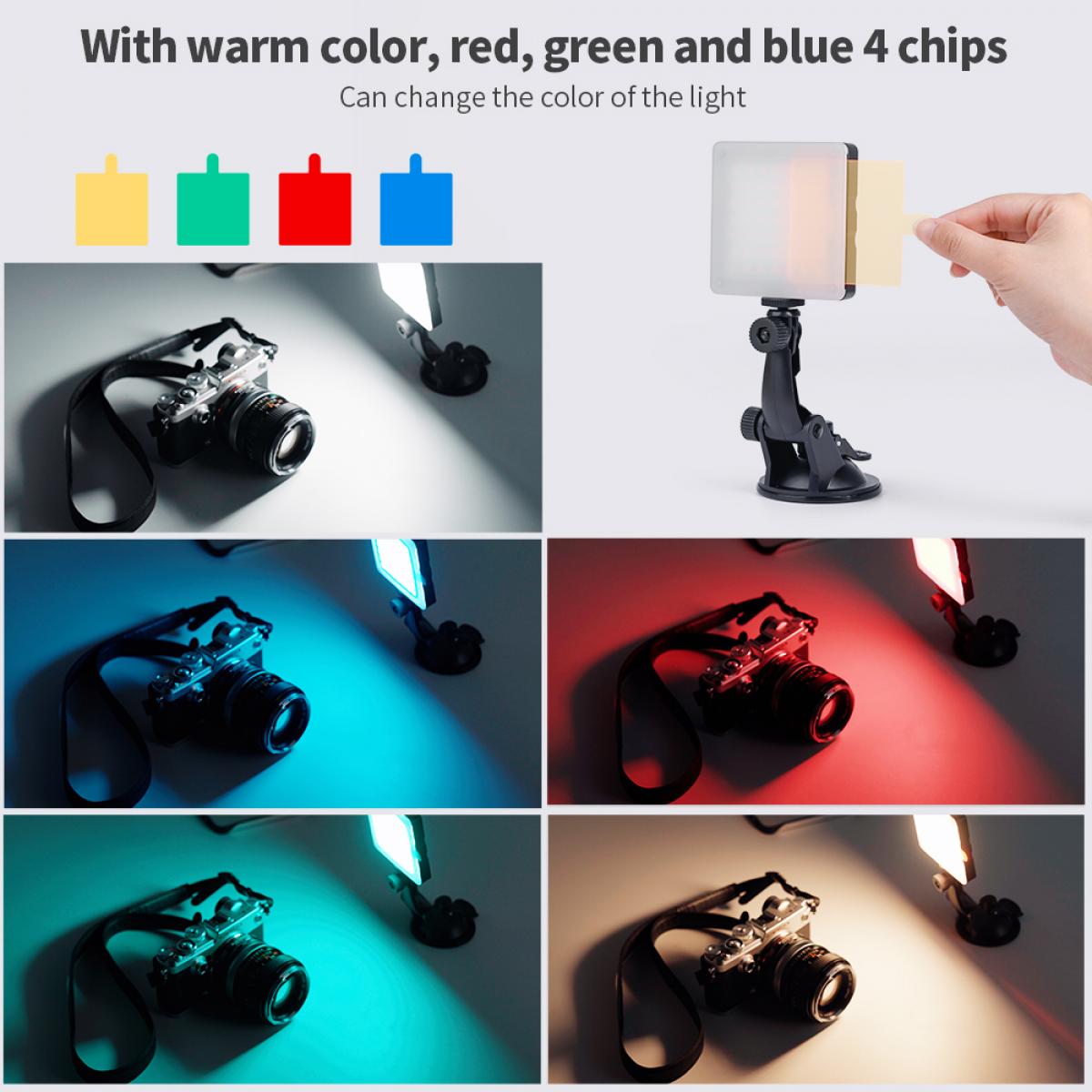 Luce soffusa a LED per fotografia dal vivo ST30, 3 temperature di colore,  regolazione continua, luce soffusa a LED per live streaming, Vlogging,  , TikTok, trucco, fotografia - K&F Concept