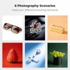 K&F CONCEPT 12"/30cm Mini Photo Studio Light Box: Portable Folding Photography Tent Kit with 6 Color Backdrops for Small Product, Jewelry & Food Photography