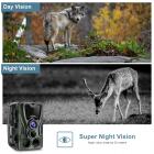 4PCS Wildlife Trail Camera with Night Vision 0.5S Trigger Motion Activated 16MP 1080P IP65 Waterproof Hunting Camera for Outdoor & Home security | HC-801A	