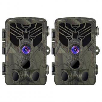 KF HC-810A 20MP / 0.3 segundos de inicio / 3 PIR HD cámara de visión nocturna infrarroja de caza y caza impermeable al aire libre a la venta en el sitio web oficial (2 piezas)