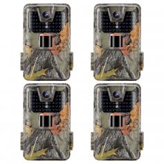 K&F Concept HC-900A 20MP / 0.3 secondes de démarrage / 1 caméra de vision nocturne infrarouge PIR HD extérieure étanche pour la chasse et la chasse en vente sur le site officiel (4pcs)