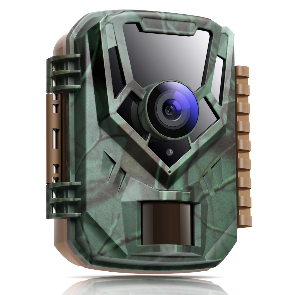 SUNTEKCAM Wildkamera 16MP 1080P mit Infrarot-Nachtsicht bis zu 65 Fuß/20 m IP65 Spray Wasserdicht für Outdoor-Natur Garten Haussicherheitsüberwachung HC-803A 