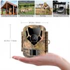 DL201 16MP 1080P Trail Camera с 32 ГБ SD-картой 0,4 с Время срабатывания HD Наружная водонепроницаемая игровая камера Инфракрасное ночное видение