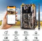 Trail Camera LTE 4G Cellular Tracking Camera 30MP 4K Waterproof Game Hunting Camera (EU Plug)