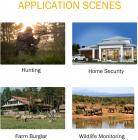 Trail Camera LTE 4G Cellular Tracking Camera 30MP 4K Waterproof Game Hunting Camera (EU Plug)