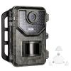 2.7K 20MP wildwife camera 0.2s snelle triggersnelheid IP66 waterdichte stevige jachtcamera met 120 ° breed flitsbereik, natuurmonitor + gratis SD TF drie-in-één kaartlezer