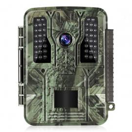 4K 32MP Wildlife Trail Camera with Night Vision 0.2S Trigger Motion Activated 32MP 4K IP67 Waterproof Hunting Camera for Outdoor & Home security