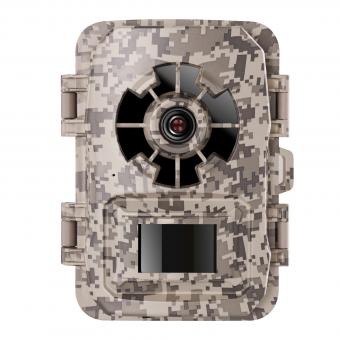 Wildlife Trail Camera with Night Vision 0.2S Trigger Motion Activated 24MP 1296P IP66 Waterproof Hunting Camera for Outdoor & Home security | digital camouflage