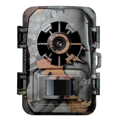 24MP 1296P/30fps Wildlife Trail Camera, movimento 120° Wide Angle Motion, Ultima Sensor View Schermo da 2 pollici, 0.2s Trigger Fototrappola, IP66 Waterproof Night Camera -Foglia d'acero