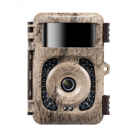 Caméra de Chasse 4K 32MP Caméra Animaux WiFi Bluetooth avec Angle de Détection 120° et Portée de Détection de 65 pieds / 20 m, Déclencheur 0,2s et Fonction de Vision Nocturne Étanche IP66