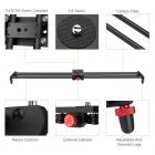Штатив для камеры Slider 80cm Carbon